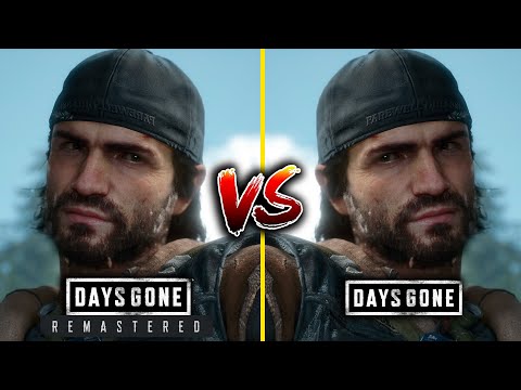 Days Gone Remastered vs Original Graphics Comparison - WHAT HAS CHANGED?