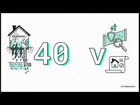 Valesokkeli & Kosteusvaurio?  Tämän Takia Ammattilaisen Korjaussuunnitelma Säästää Tuhansia