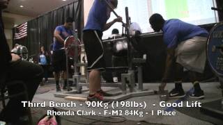 Rhonda Clark at the 2015 USAPL Men's & Women's National Championship