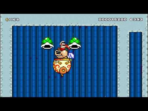 Bowser's Workshop by olson2007 一SUPER MARIO MAKER一 No Commentary 1AJ