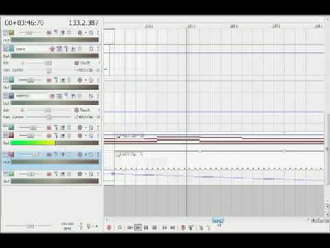 Middle of an Acre v9 - Trance - DJ XayberOptix - 2010 music video in real time sony acid pro