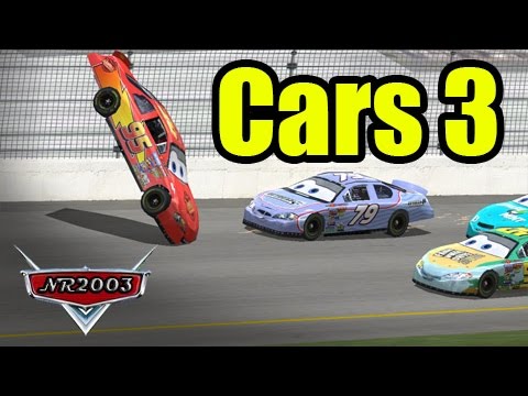 Cars 3 - McQueens Flip - Full Scene Reenactment