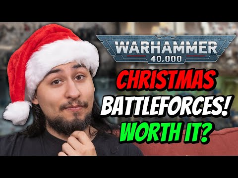 This Year's Christmas 40k Battleforce Boxes! Worth it?