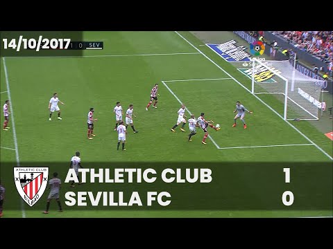 ⚽ FULL MATCH I LaLiga 17/18 I J8.  Athletic Club 1 – Sevilla FC 0