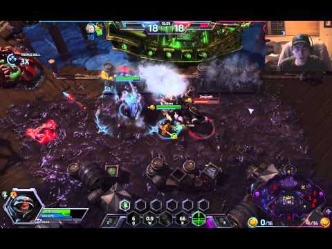 [Team Bullet Hellfire] 96th Heroes of the Storm Win (Raynor View)