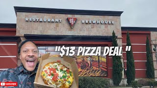 “BJ’s $13 Deep Dish Pizza Deal… Is It Worth It”