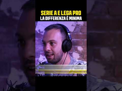 SERIE A and LEGA PRO the difference is MINIMAL #shorts #cronachestudios