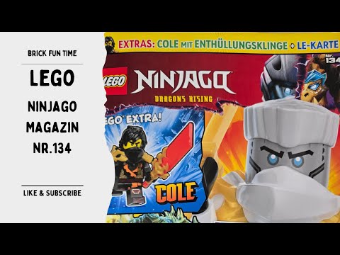 Revealing Blade as a Puzzle Tool 😁😁😁!!! New LEGO Ninjago Magazine No. 134 *Review*