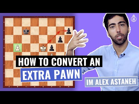 How to convert an extra Pawn in the Endgame | Chess for Beginners