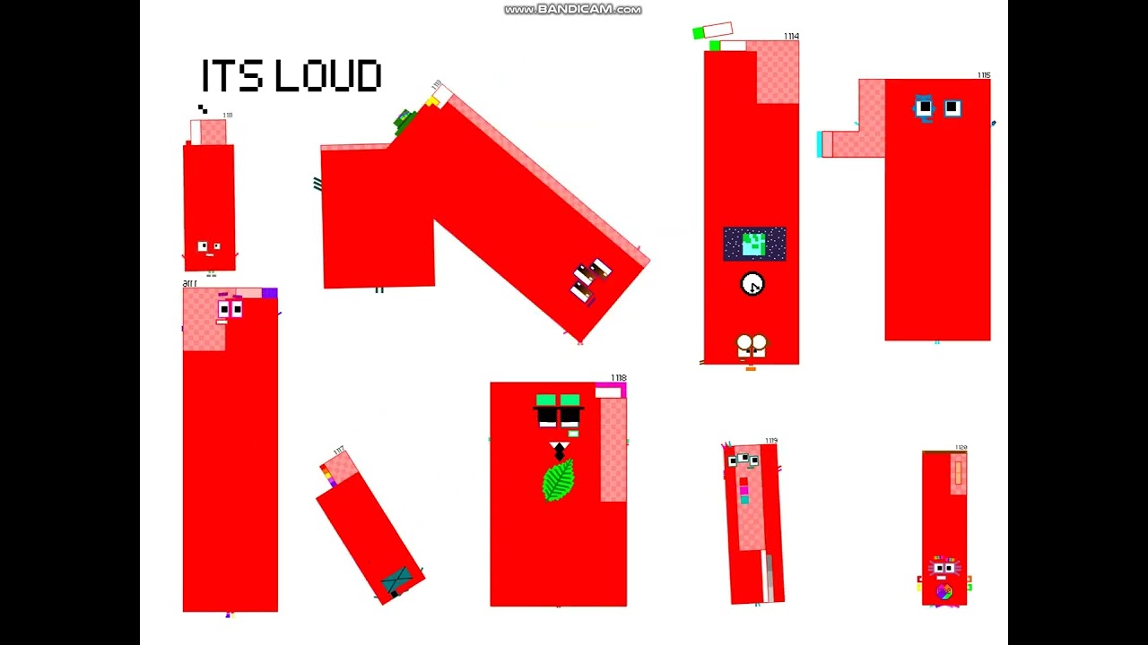 Numberblocks Band Retro 1 101-1 150