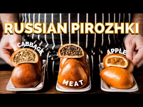 , title : 'Traditional Russian Pirozhki - 3 Types'