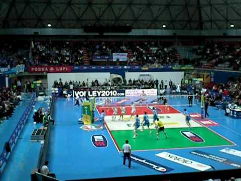 TRENTO-CUNEO 3-1 Volley A1 Coppa Italia 2010 - finale