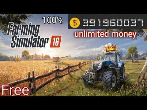 How to unlimited money farming simulator 16 || farming simulator 16 ma unlimited money kasa kamai