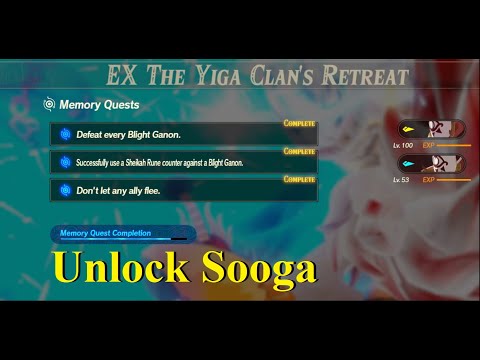 Hyrule Warriors: AOC - Unlock Sooga, EX The Yiga Clan's  Retreat, Don’t let any ally flee.