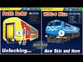 Indian Train Simulator Unlocking WDG-4 Blue Engine and Double Decker Coach with Skin | WDG-4 Blue