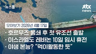'홍해 뚫었다' 원유 싣고 첫 통과…'SK해운 유조선' 15일 뒤 도착 전망 #뉴스룸모아보기 / JTBC News