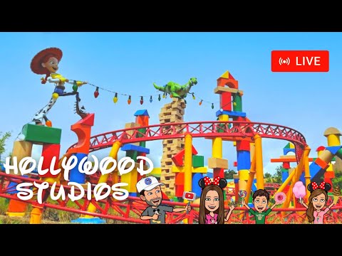 🔴 Live: Disney's Hollywood Studios - Live Stream - Monday FAMILY FUN