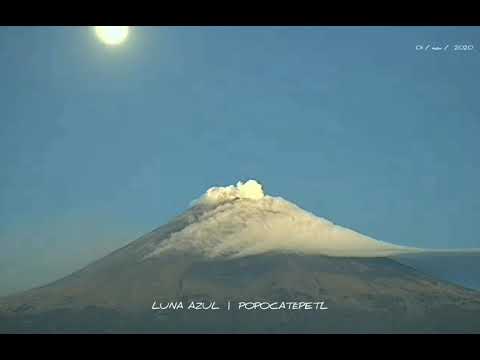 LUNA AZUL   |   POPOCATÉPETL
