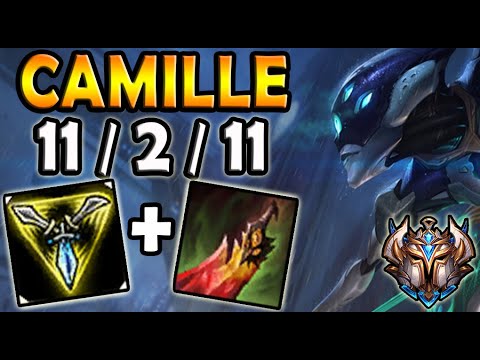 Camille vs Cho'Gath TOP Ranked Challenger EUW