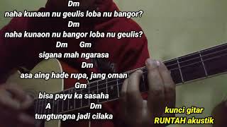 Download lagu kunci gitar RUNTAH (Doel Sumbang) mp3