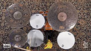 Video thumbnail for Meinl 14" Byzance Extra Dry Medium Hi-Hats - Robert 'Sput' Searight - 854/1417g (B14EDMH-1061821A) by Memphis Drum Shop