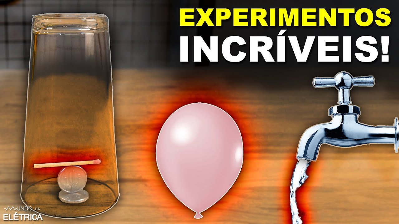 Fazendo MÁGICA usando ELETRICIDADE, muito simples!