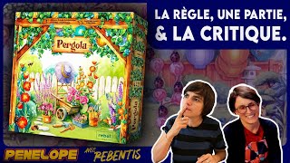 PERGOLA -  La règle, la partie, la critique ! - Décalcomanie !