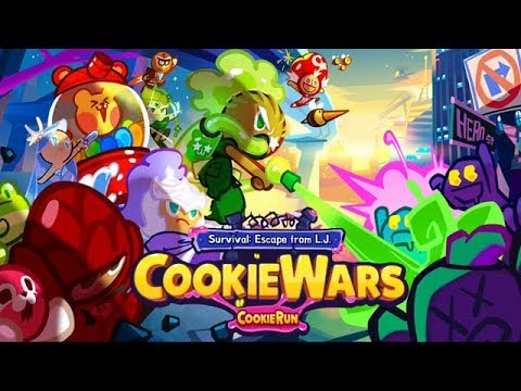 COOKIE WARS - World 1 - Part 1 [iOS, Android Gameplay] Video