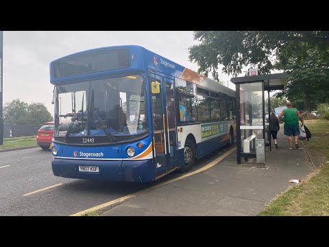 Stagecoach North East | MAN ALX300 Thrash | YN07 KNF  22443