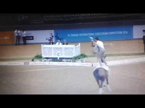 Gera Grün & Justin van Gerven - CVI Doha/Katar Kür