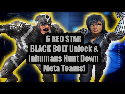 100k+ Black Bolt and Inhuman's Hunt Down Meta Teams!