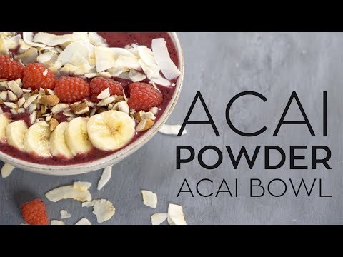 100% pure acaiberry powder