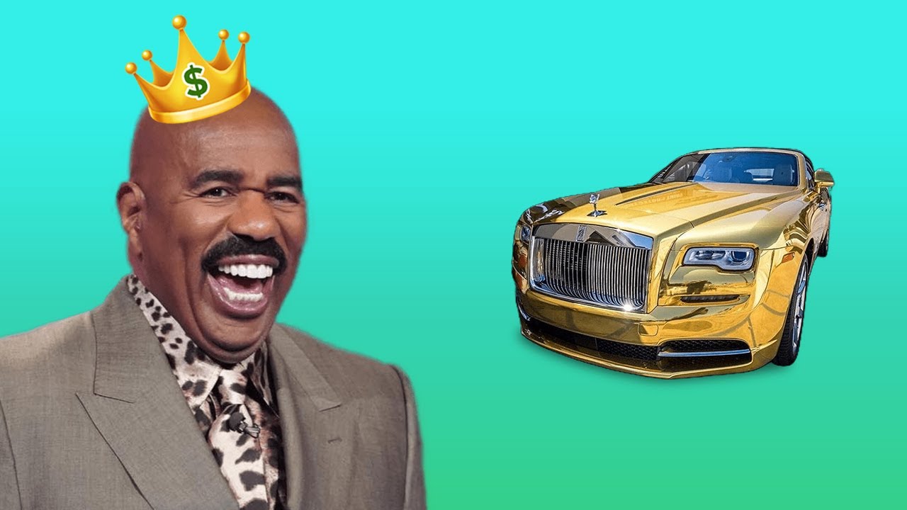 Steve Harvey net worth.  How Steve Harvey earned $200 million and what he spends it on