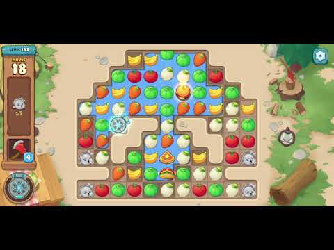 We Bare Bears Match3 Repairs Level 152 - No Boosters