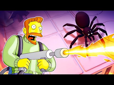 THERE ARE TOO MANY SPIDERS IN THIS HOUSE | Exterminator Simulator