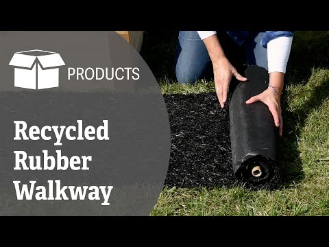 Recycled Rubber Walkway