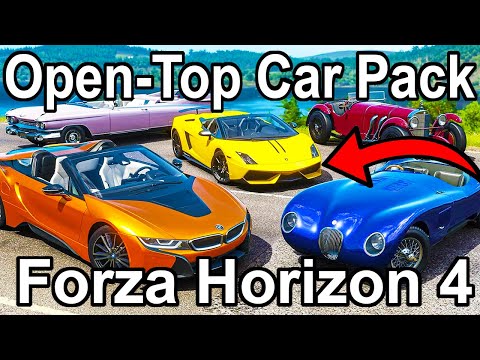 Open Top Car Pack - Forza Horizon 4 (FH4)