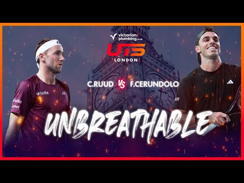 The Ice Man Casper Ruud - El Canon Francisco Cerundolo | Victorian Plumbing UTS London Grand Final