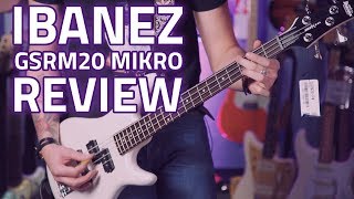 Video thumbnail for Ibanez GSRM20 miKro - A Short Scale Bass For Players Of All Sizes by PMTVUK