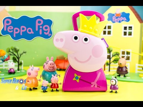 Peppa Pig Jewellery Case Boite à bijoux Princesse Surprise français 4k #Jouet #Toy #Unboxing Video