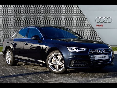 AUDI A4 TDI S LINE BLUE 2017