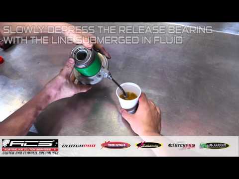 CLUTCH TECH: Bleeding a Concentric Slave Cylinder without a Bleeder Port