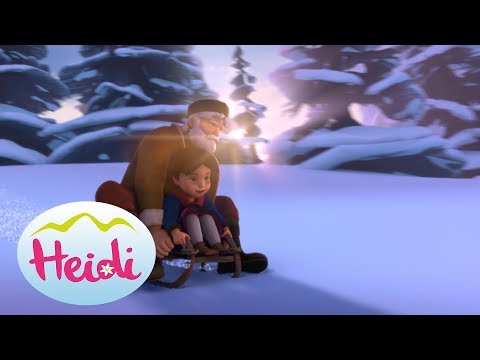 🏔🌼🌷🗻 Mit dem Schlitten zur Schule - Heidi 🏔🌼🌷🗻