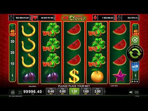 40 Mega Clover – Video Gameplay