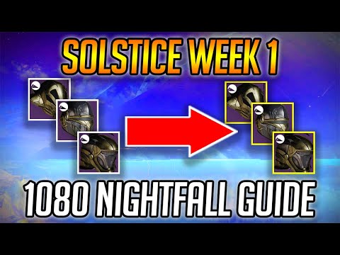 Destiny 2: Solstice 2020 | 1080 Master Nightfall Guide - Strange Terrain