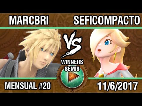 [Afterlife 20] Marcbri (Cloud, Diddy Kong) vs SefiCompacto (Estela) SSB4 Winners Semis