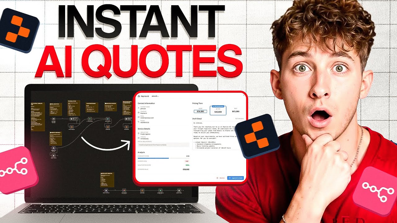 I Built an AI Proposal Agent That Processes Requests and Sends Quotes Automatically (n8n + Replit)