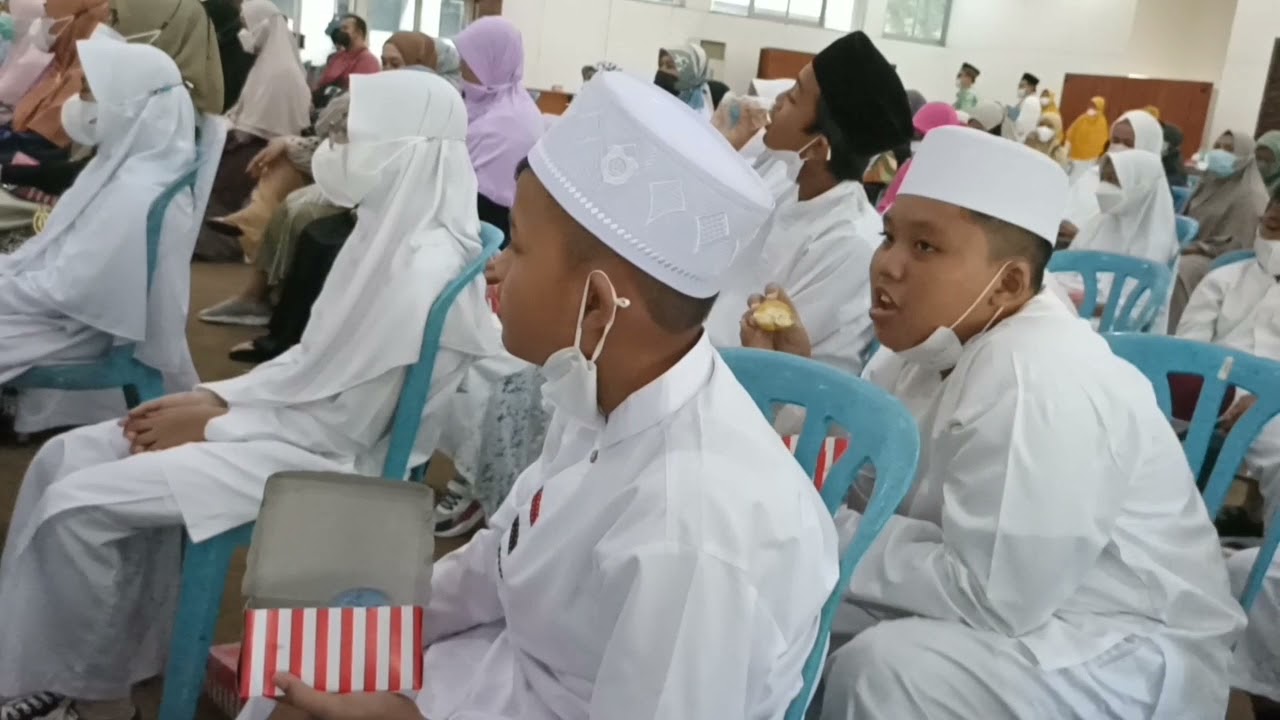 Wisuda Alquran semester 1 T. P. 2021-2022
