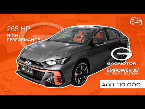 2026 GAC EMPOW R |265Hp | Carbon Edition |POV|Dubai #gac