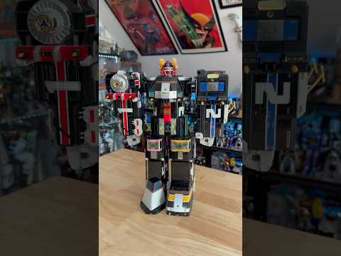 Super Train Megazord Lightspeed Rescue⚡️ #powerrangers #megazord #mmpr #bandai #mecha